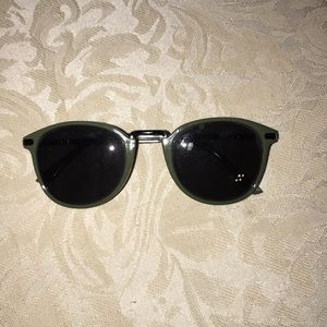 Green sunglasses